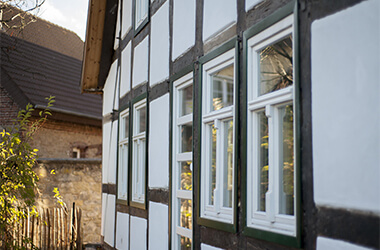 Holzfenster – Einbau in einem denkmalgeschütztem Gebäude